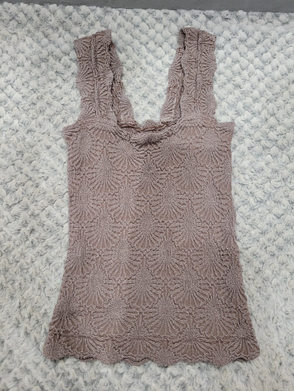 Free People Love Letter Cami - Taupe